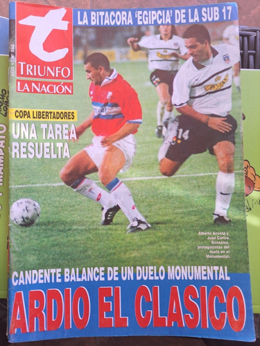 Revista Triunfo Uc Gana Clásico A Colo Colo De Visita 1997