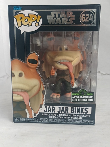 Jar Jar Funko Pop Exclusive Starwars Celebration Europe 2023