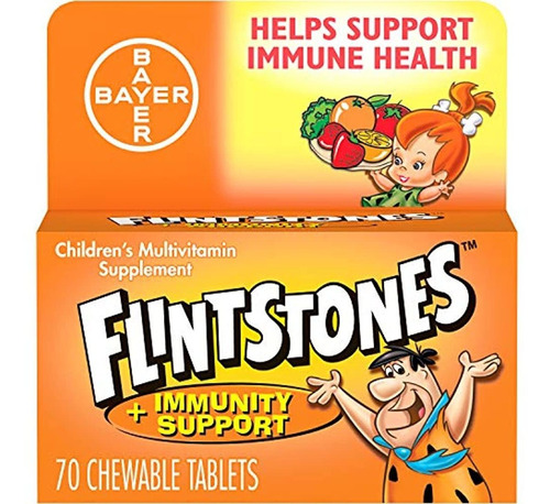 Flintstones Masticables Vitaminas Para Niños Con Soporte De