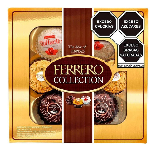 Ferrero Collection Chocolate Surtido 7pz 77g