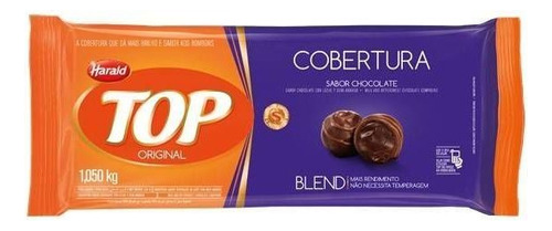 Cobertura  Fracionada Sabor Chocolate Blend 1,05kg  Top