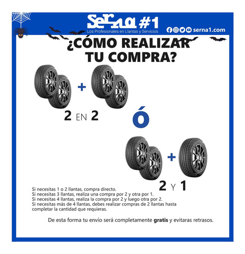 Imagen 5 de 8 de Paq. 2 Llantas 225/60 R16 Torque Tq021 98h