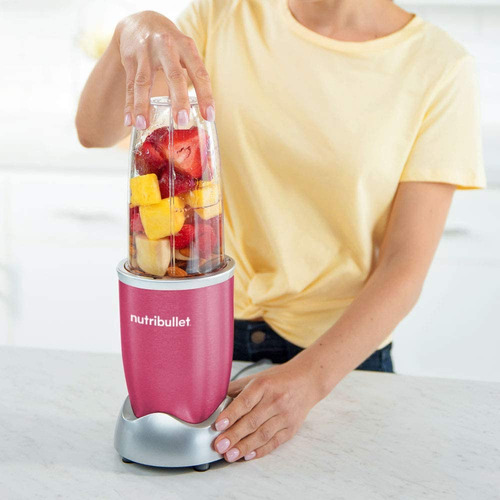 Nutribullet Nb9-1301 Pink Pro, 13 Unidades, Color Rosa Baya,