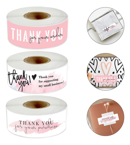 Pegatinas De Agradecimiento Tipo Boutique Pantry Labels, 3 R