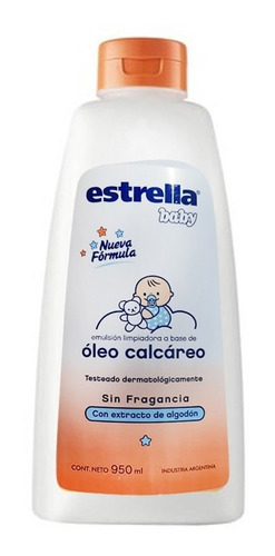 Oleo Calcareo Estrella Baby X2litros