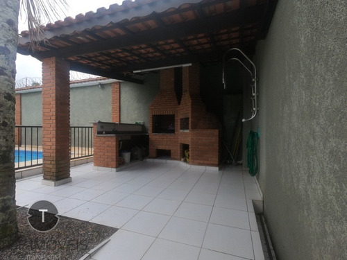 Imagem 8 de 29 de Linda Casa Com Piscina E Área Goumet Com Churrasqueira E Forno Para Pizza, A 200m Do Mar, Venha E Confira. - Ca00628 - 69509529
