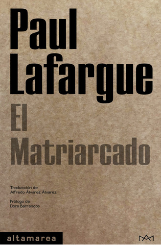 Libro El Matriarcado