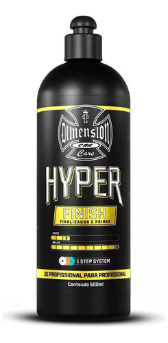 Composto Polidor De Lustro Hyper Finish 500ml Dimension