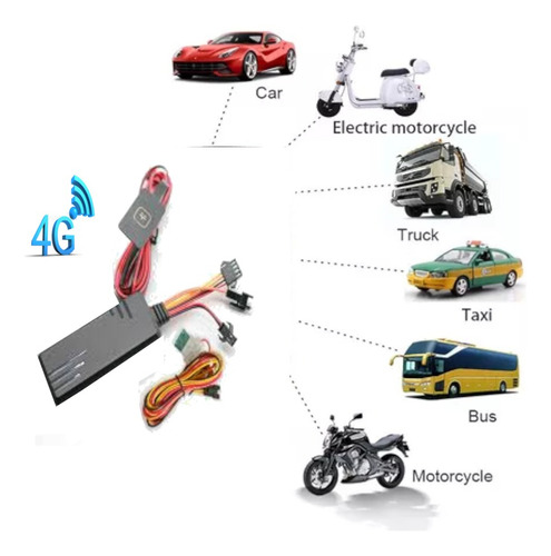 Gps 4g Satelital Apagado Motor Seguridad Total