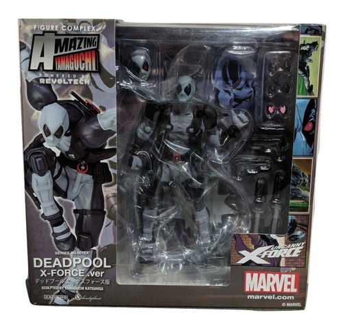 Amazing Yamaguchi Revoltech Original Deadpool Nuevo -asgard