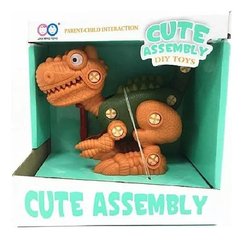 Muñeco Dinosaurio P/armar Cute Assembly Diy Toys Sebigus