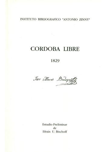 Córdoba Libre (1829)