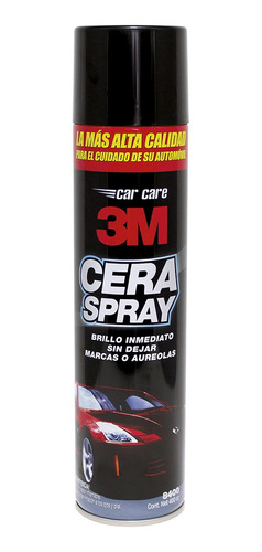 Cera Automovil Spray Car Care 3m 400cc