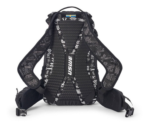 Mochila Mtb/moto Shred 16 Carbon Negro Uswe Original