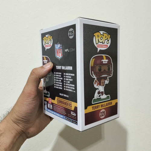 Funko Popterry Mclaurin 225 Nfl Washington Commanders Signed (Usado)