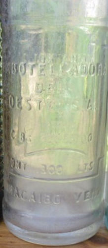 Imagen 2 de 6 de Zimba Kola Emdosa De Maracaibo Botella Antigua De Coleccion