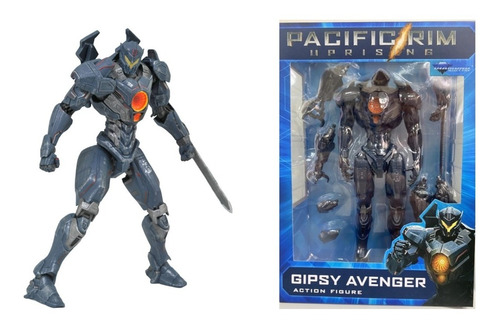 Figura Muñeco Gipsy Avenger Pacific Rim Titanes Pacifico