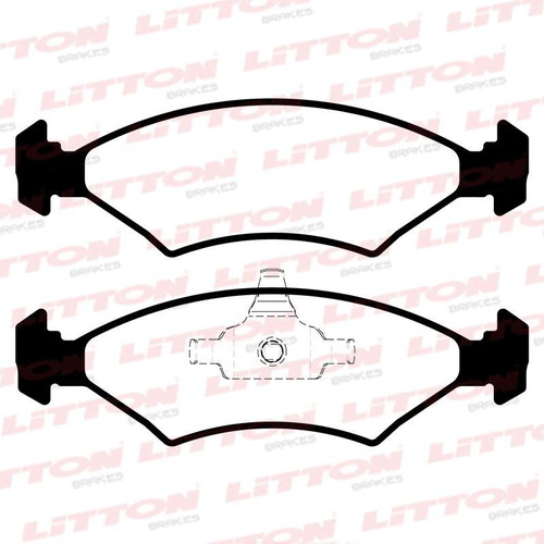 Pastillas De Frenos Delantero Ford Fiesta Kinetic Courier Ka