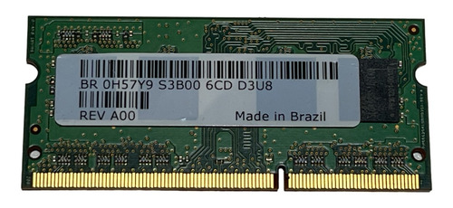 Memória Smart 4gb Notebook Ddr3l Pc3l 12800s 1600mhz (Usado)