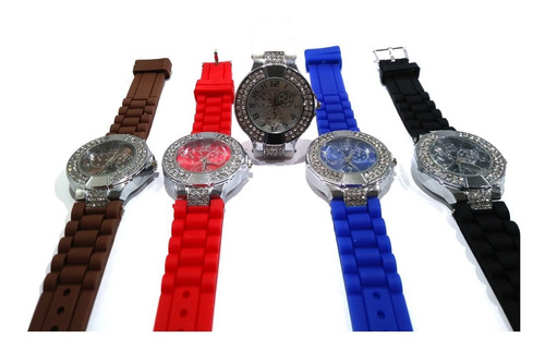 Reloj Pulsera Dama. Precio X 20 Un. Diseños Y Colores Surtid