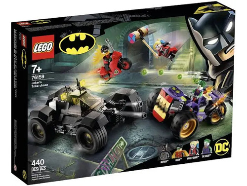 Lego 76159,  Batman Y Robin - Persecución De Joker Y Harley