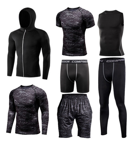 Ropa Deportiva Hombre Gym Licras Deportivas Deporte Homb [u]