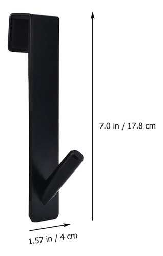 Homsfou 2pcs Sobre La Puerta Ganchos Perchas De Toallas De S