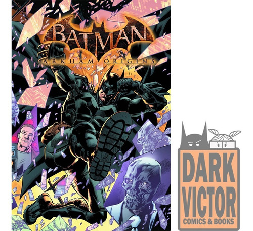Batman Arkham Origins Duce Tapa Dura Ingles En Stock