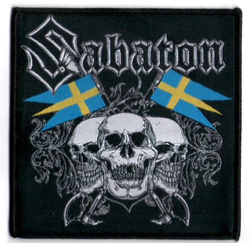 Patch Microbordado - Sabaton - Swedish Pagans - P5 - Oficial