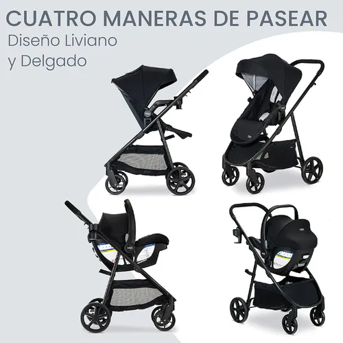 Coche Travel System Brook-willow Onix Glacier Britax
