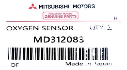 Sensor Oxigeno Mitsubishi Montero 3.0 3.5 3.8 Panel L300 F/i