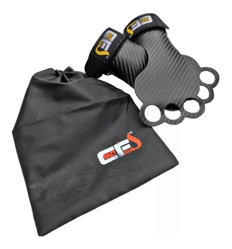 Calleras Crossfit Gimnasio Pesas (handgrip) Fibra De Carbono