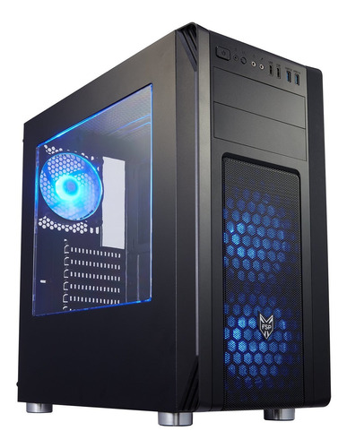 Fsp Translucido Panel Ventana Atx Mid Tower Gaming Estuche