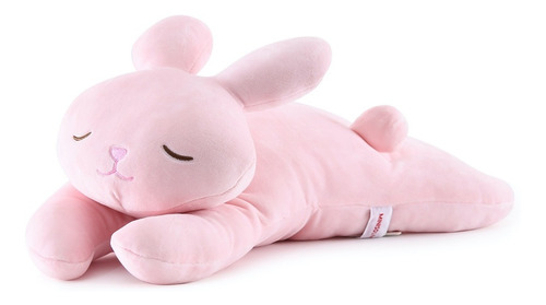 Peluche Conejo Rosa Almohada Para Dormir Contención Y Apego