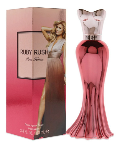 Paris Hilton Ruby Rush Edp 100 ml Para  Mujer Novedad!