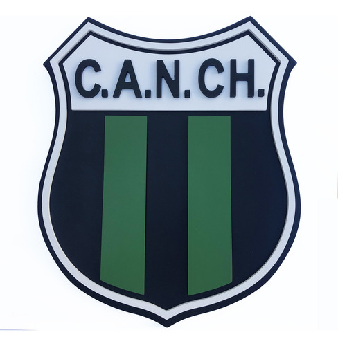 Escudo Nueva Chicago | Cuadro Madera Calada | Escudos Dep. Escudo