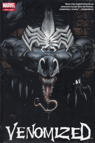 Venomized, De Cullen Bunn. Serie Marvel Deluxe Editorial Smash Comics, Tapa Dura En Español, 2018