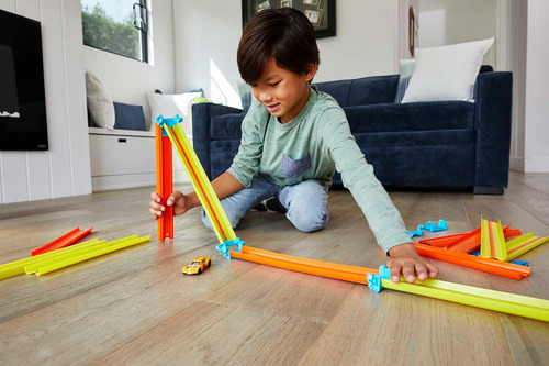 Paquete De Pistas Plegable Hot Wheels Track Builder Surtido