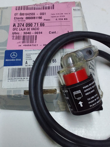 Sensor Indicador Filtro Aire Tapado Para Mb/mann Orig