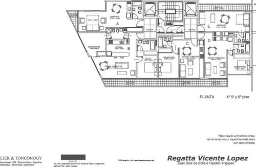Departamento Monoambiente Olivos Edificio Regatta