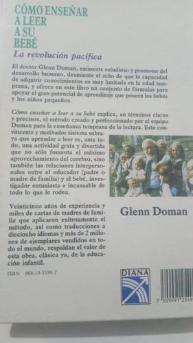 Cómo Enseñar A Leer A Su Bebé / Glenn Doman (Usado)