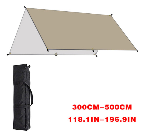 Tienda De Campaña F Outdoor Revestida Con Protección Solar R