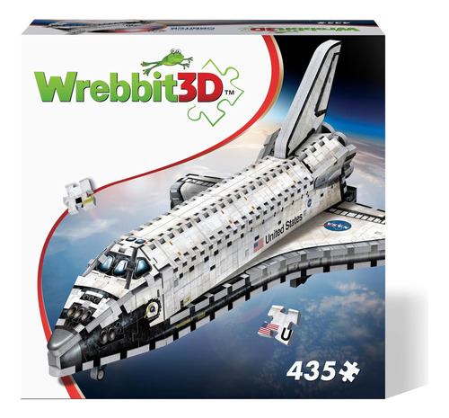 Rompecabezas 3d Wrebbit 3d Space Shuttle Orbiter (435 Piezas