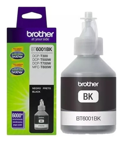 Botella De Tinta Original Brother ® Negro 100ml