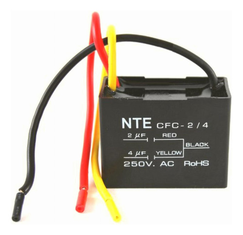Nte Electronics Cfc-2/4 Series Cfc Condensador De Ventilador