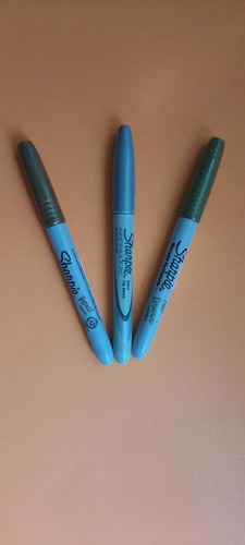 Marcadores Metalico Sharpie Tarjeteria Pack 2 Bronce Y Plata