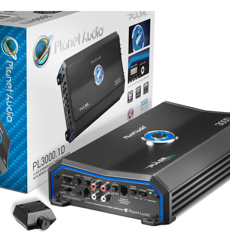 Planet Audio Pl3000.1d Pulse Series Amplificador De Audio...