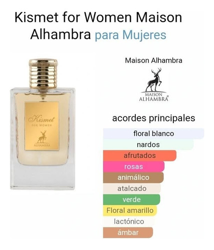 Kismet For Women By Maison Alhambra Edp 100ml Spray Dama