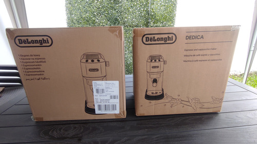 Máquina Espresso 15 Bares, De'longhi Dedica Acero Inoxidable