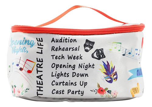 Pxtidy Theatre Life Bolsa De Maquillaje Drama Theatre Gifts 